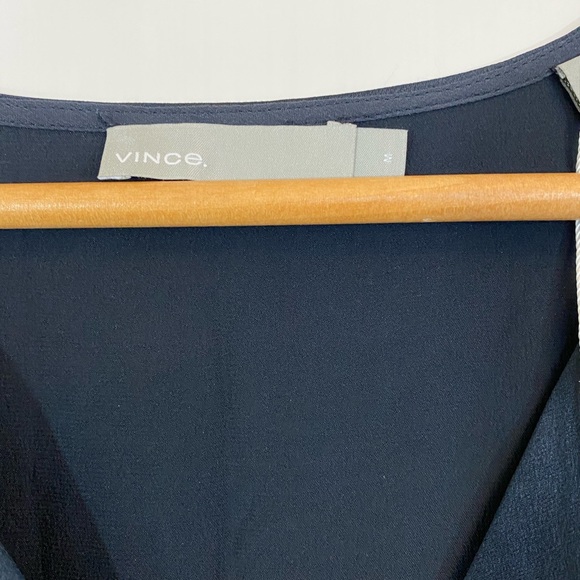 Vince 100% Silk Dress NWT Medium - Picture 4 of 5